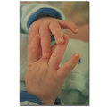 Trademark Fine Art Patty Tuggle 'Baby Boy Hands' Canvas Art, 16x24 PT071-C1624GG